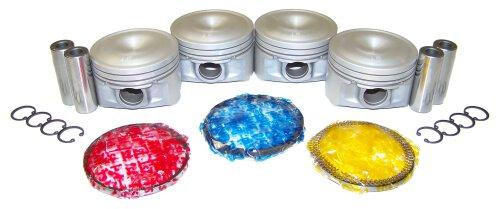 Piston Set with Rings - 2007 Saturn Ion 2.0L Engine Parts # PRK313ZE19