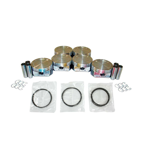 Piston Set with Rings - 2007 Buick Lucerne 3.8L Engine Parts # PRK3143ZE33