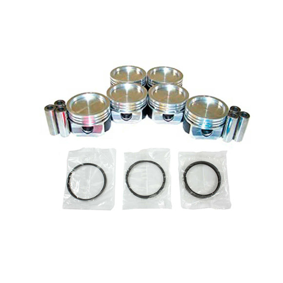 Piston Set with Rings - 1996 Oldsmobile Achieva 3.1L Engine Parts # PRK3146ZE43