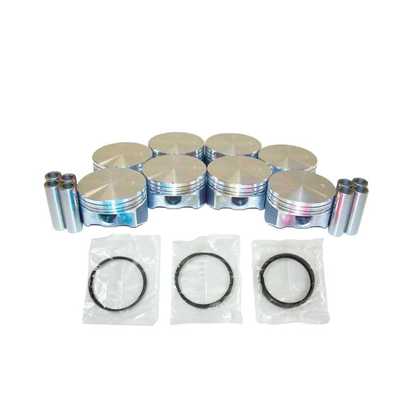 Piston Set with Rings - 2004 Chevrolet Corvette 5.7L Engine Parts # PRK3159ZE27
