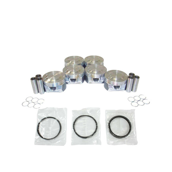 Piston Set with Rings - 2005 Saab 9-7x 4.2L Engine Parts # PRK3190ZE53