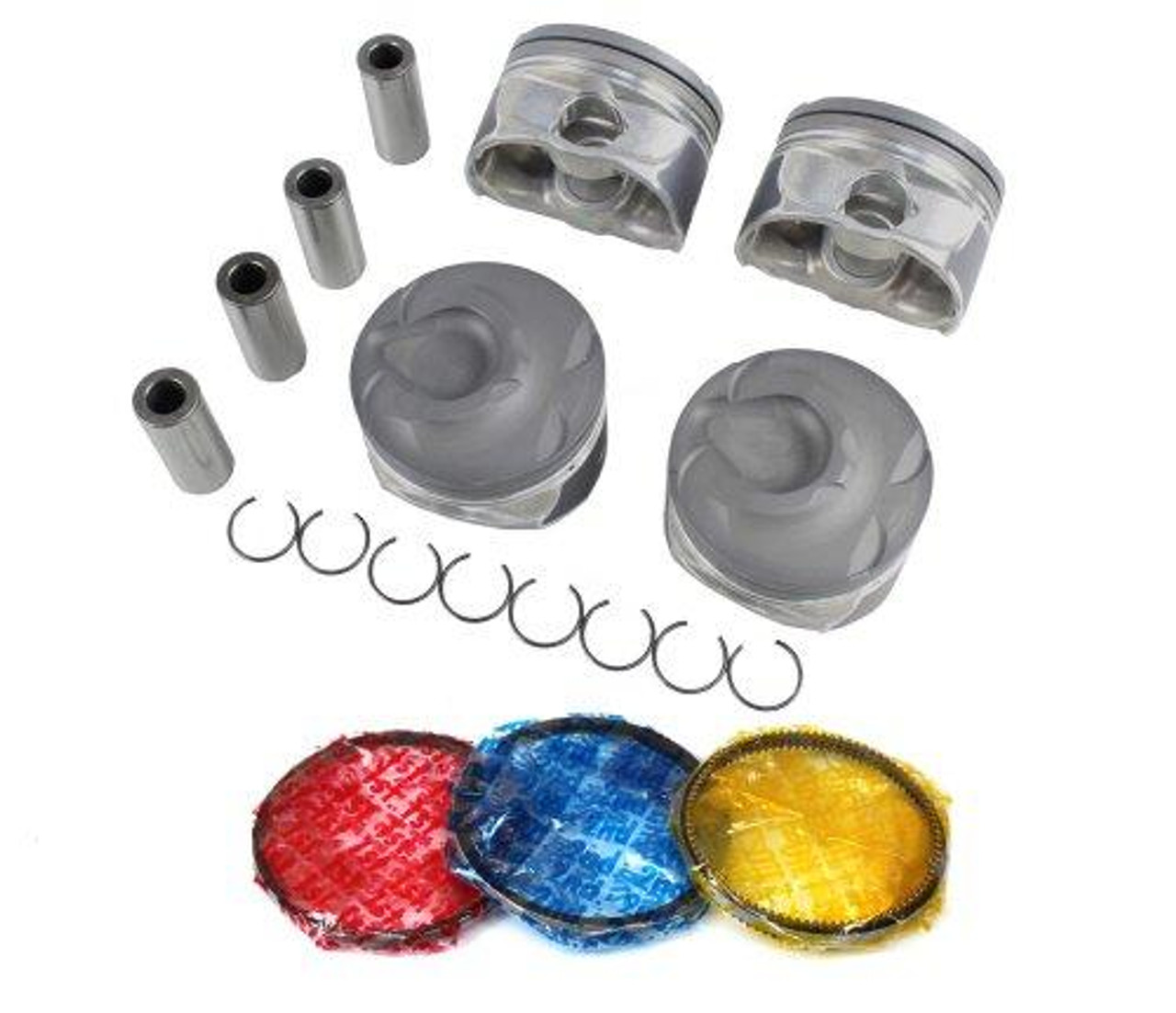 Piston Set with Rings - 2013 Buick Verano 2.0L Engine Parts # PRK323ZE7