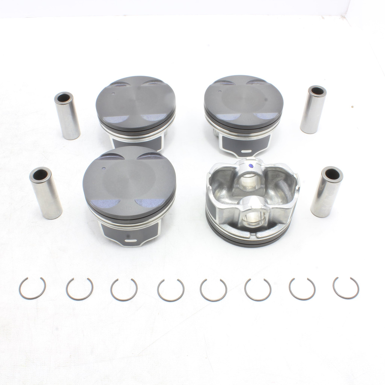 Piston Set with Rings - 2009 Pontiac G3 1.6L Engine Parts # PRK340ZE13