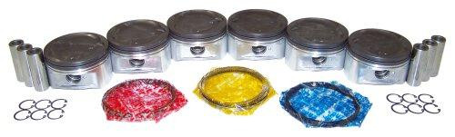 Piston Set with Rings - 2004 Isuzu Axiom 3.5L Engine Parts # PRK354ZE1