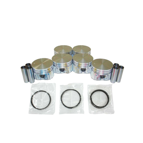 Piston Set with Rings - 2000 Mazda B3000 3.0L Engine Parts # PRK4137ZE93