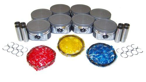 Piston Set with Rings - 2009 Mercury Mountaineer 4.6L Engine Parts # PRK4166ZE41