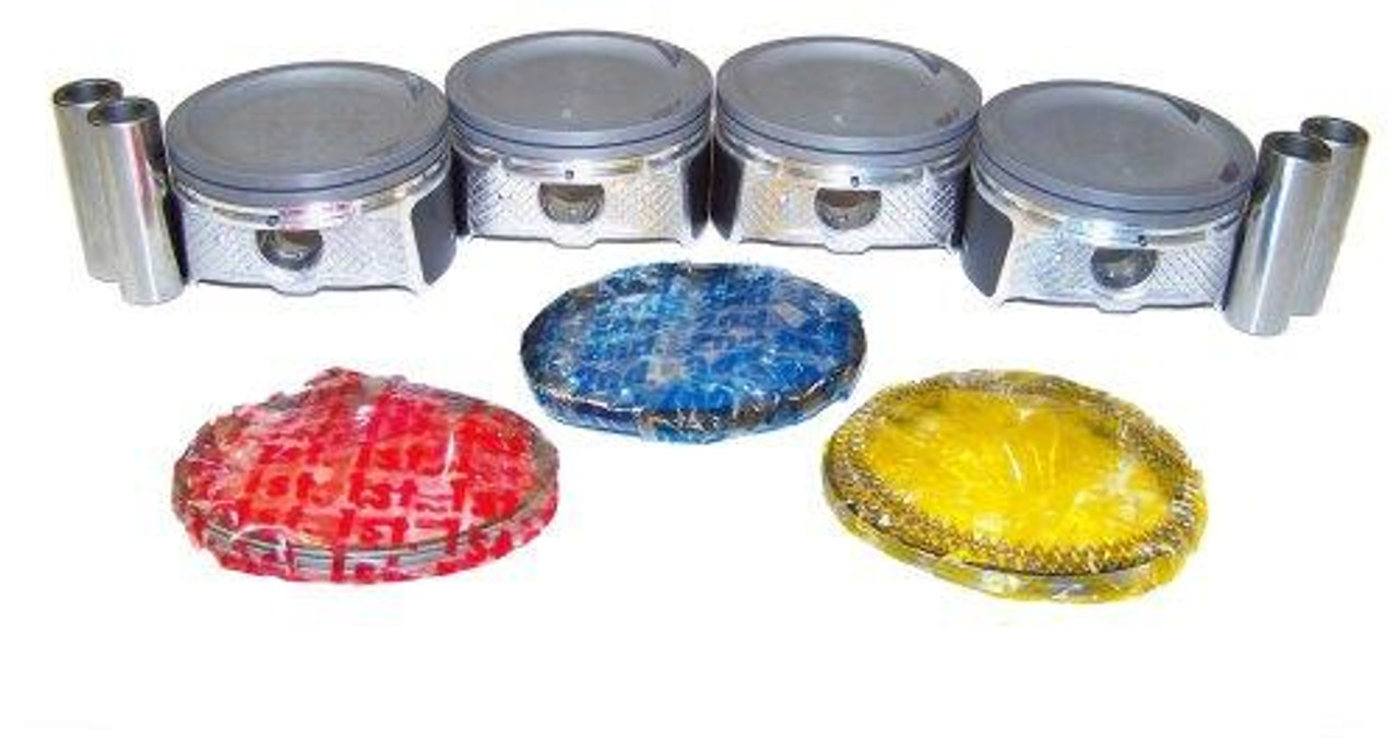 Piston Set with Rings - 2009 Ford Fusion 2.3L Engine Parts # PRK435ZE7