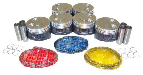 Piston Set with Rings - 2000 Mazda Millenia 2.3L Engine Parts # PRK442ZE11