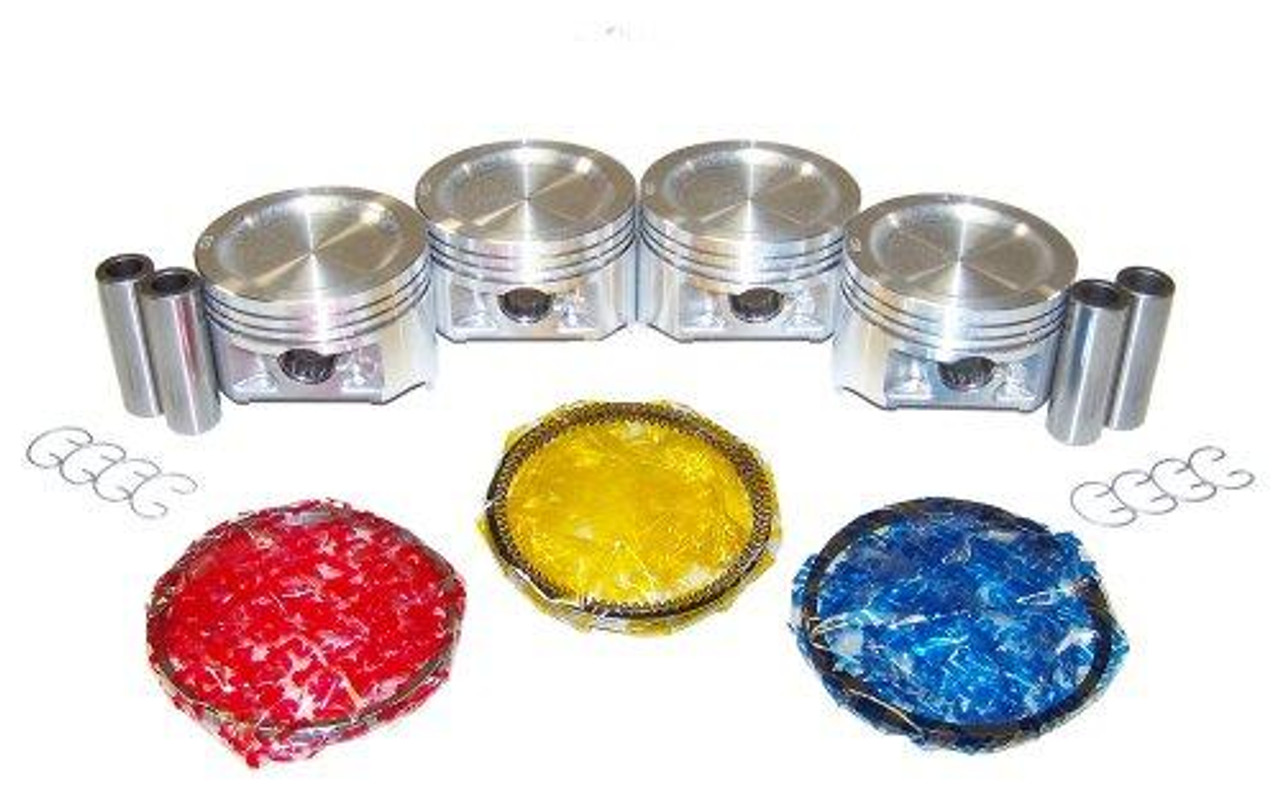 Piston Set with Rings - 2000 Suzuki Vitara 2.0L Engine Parts # PRK520ZE31