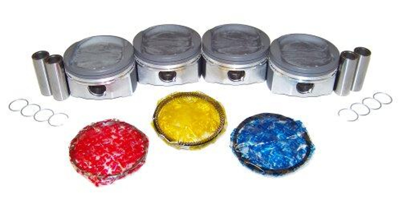 Piston Set with Rings - 2014 Scion xB 2.4L Engine Parts # PRK932ZE13