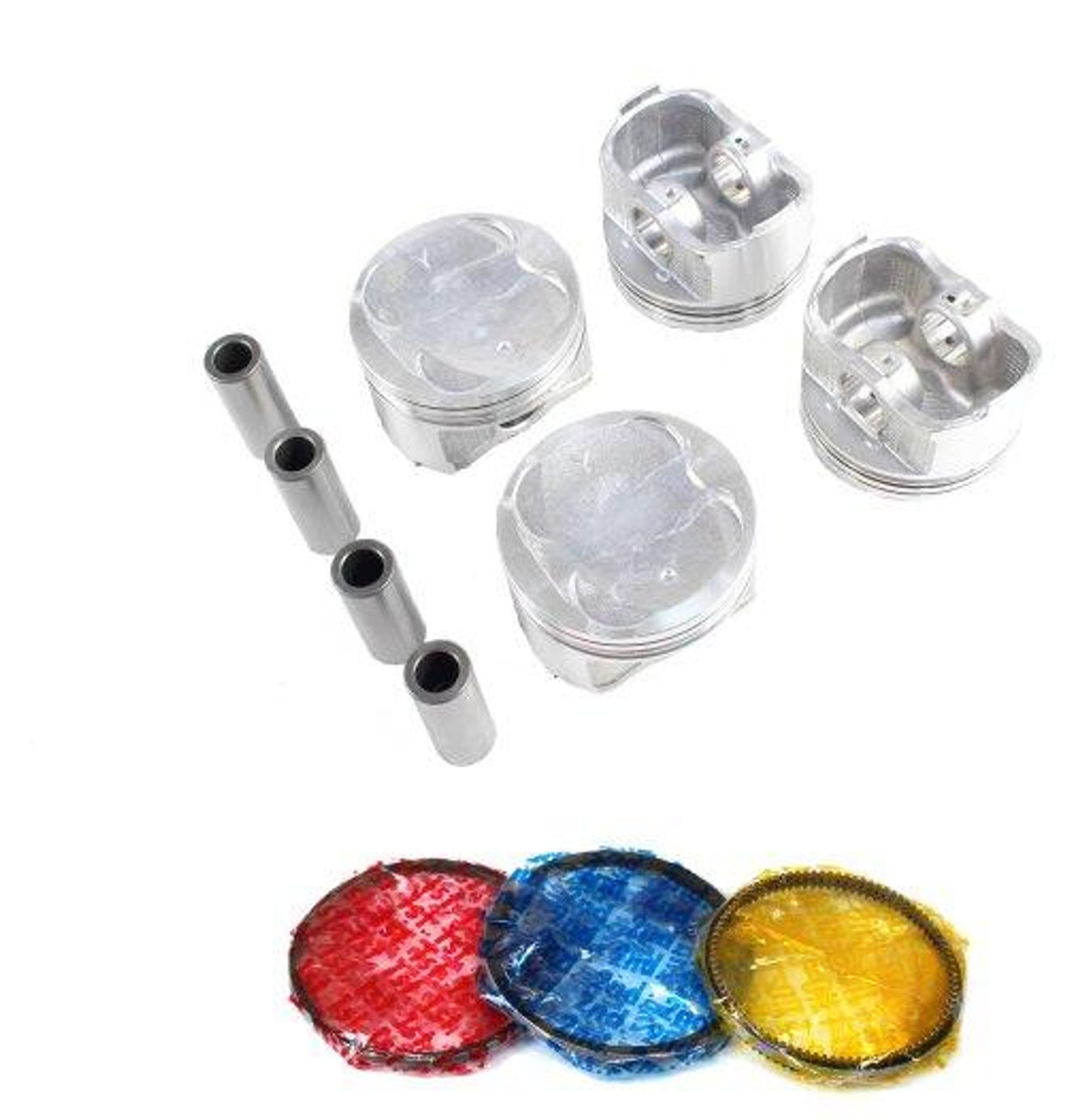 Piston Set with Rings - 1998 Toyota RAV4 2.0L Engine Parts # PRK940BZE1
