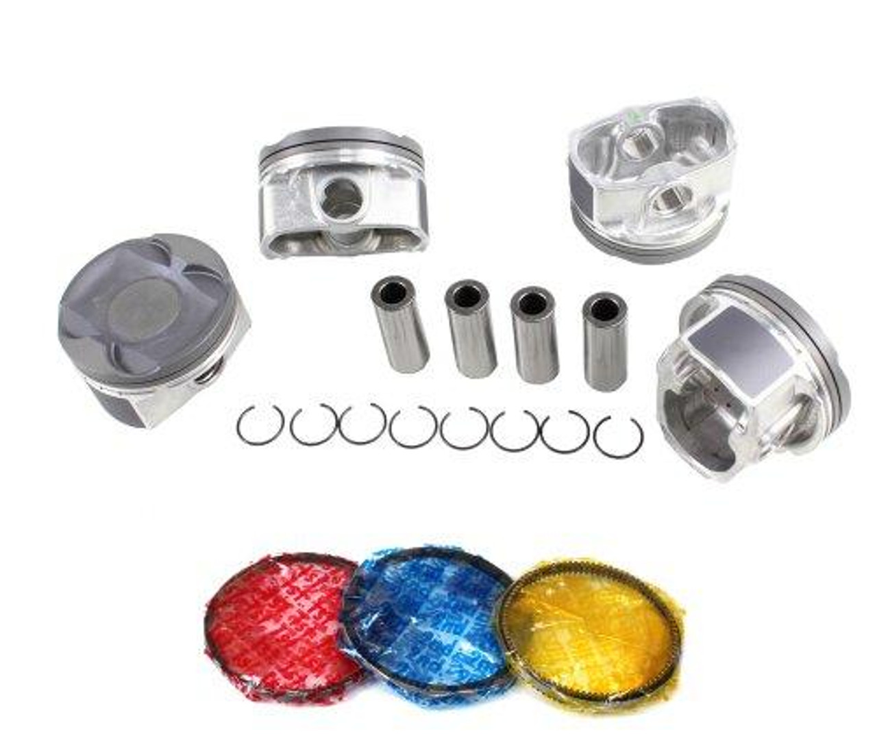 Piston Set with Rings - 2013 Toyota Camry 2.5L Engine Parts # PRK955ZE10