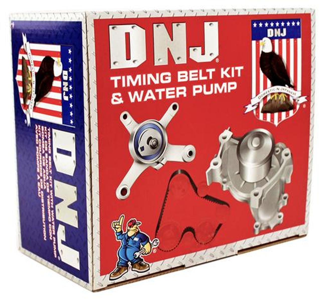 Timing Belt Water Pump Kit - 1991 Pontiac Sunbird 2.0L Engine Parts # TBK3149WPZE3