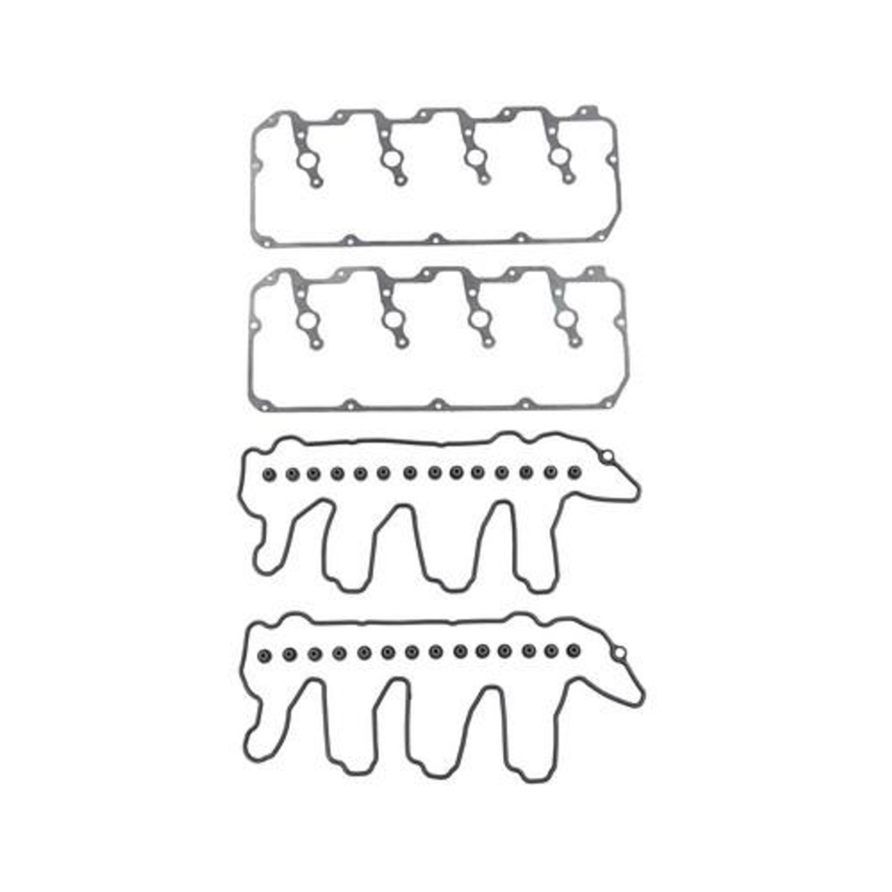 Valve Cover Gasket with Grommets - 2006 Chevrolet Express 2500 6.6L Engine Parts # VC3221GZE1