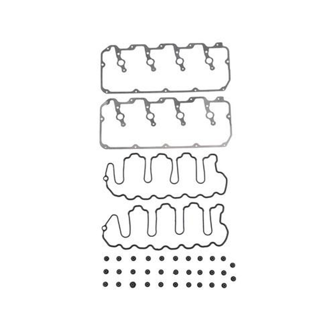 Valve Cover Gasket with Grommets - 2013 Chevrolet Silverado 2500 HD 6.6L Engine Parts # VC3223GZE21