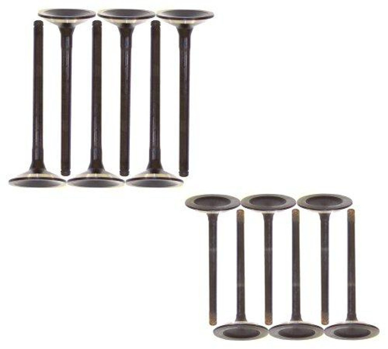 Exhaust and Intake Valve Kit - 1994 Dodge B150 3.9L Engine Parts # VK121130ZE3