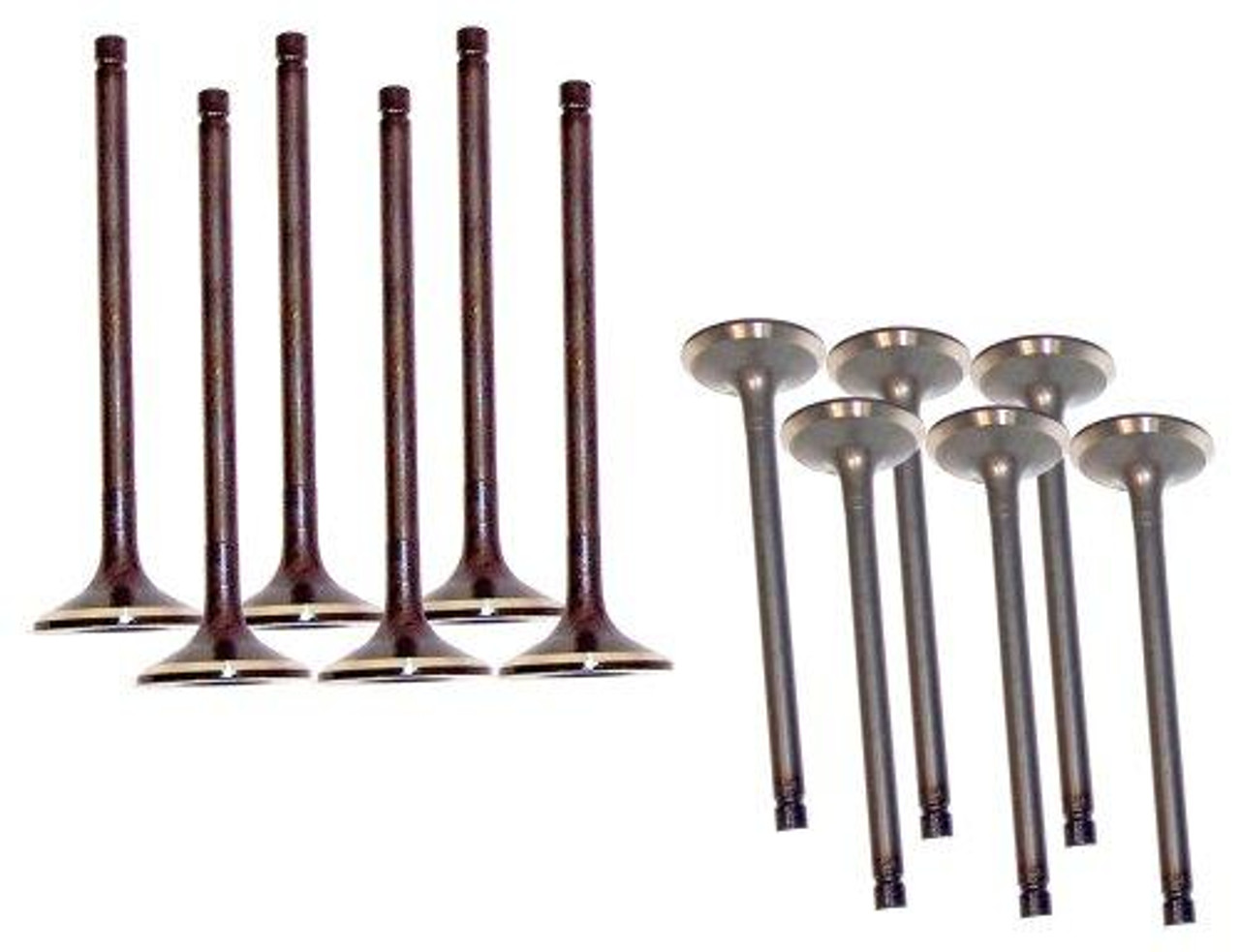 Exhaust and Intake Valve Kit - 1988 Honda Prelude 2.0L Engine Parts # VK12206ZE11