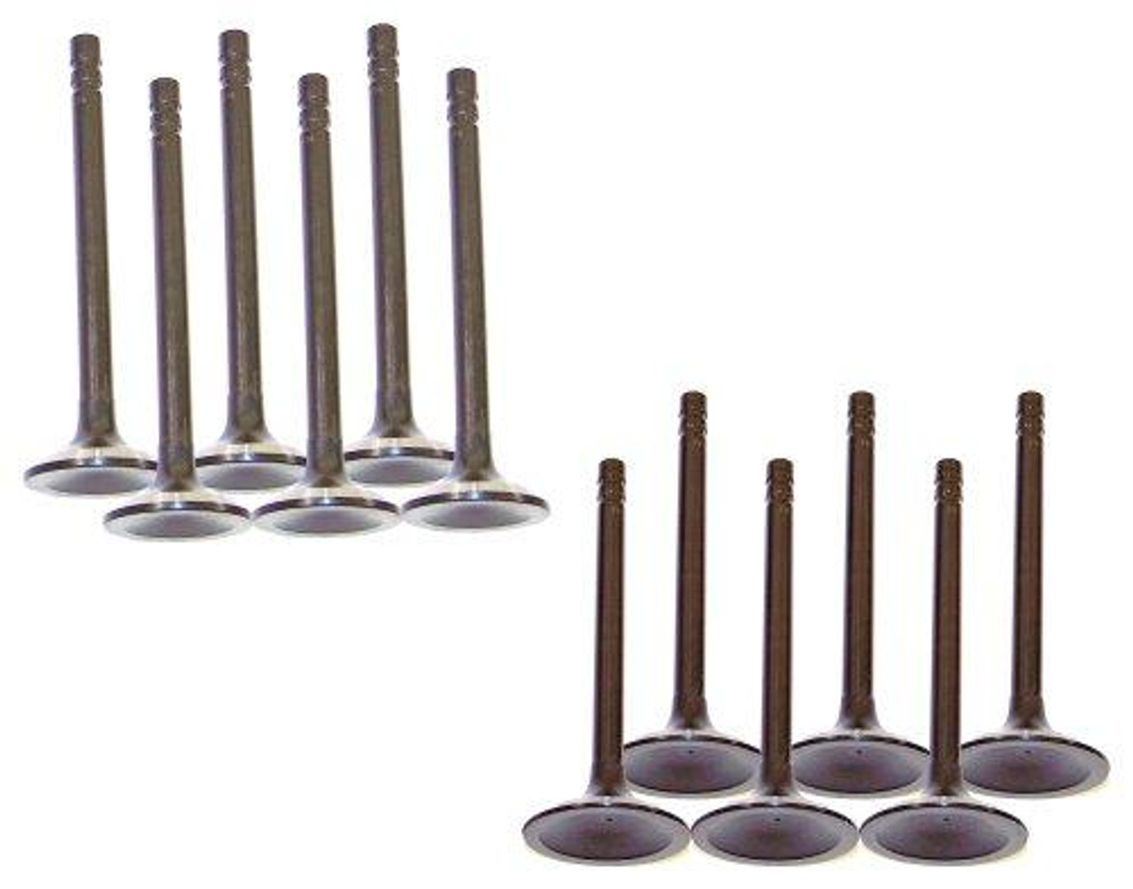 Exhaust and Intake Valve Kit - 1991 Chevrolet Camaro 3.1L Engine Parts # VK123114ZE7