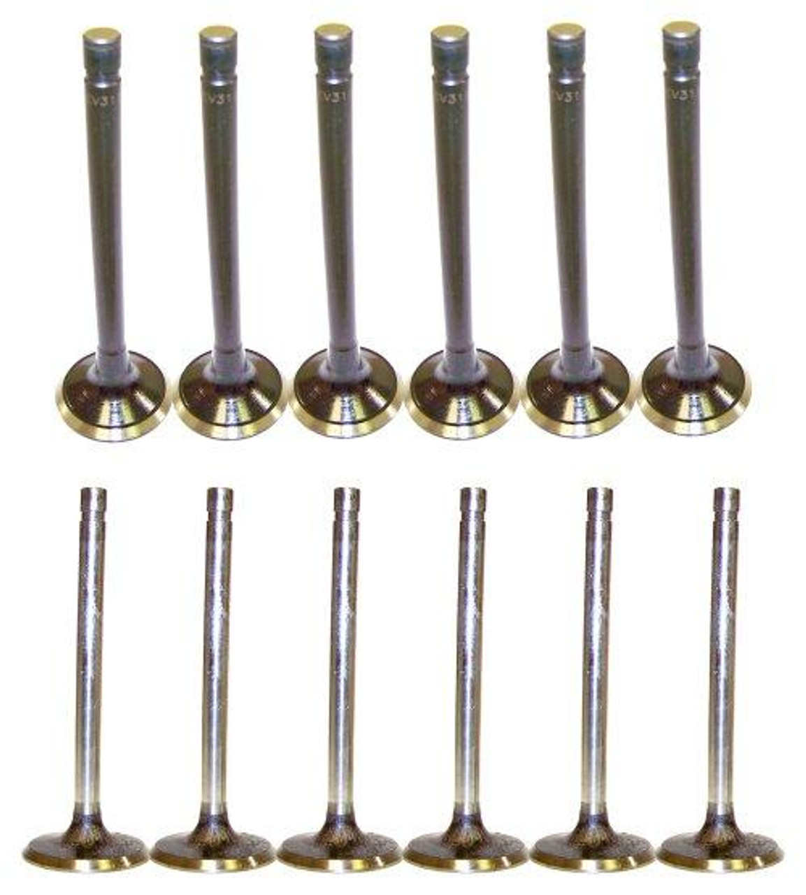 Exhaust and Intake Valve Kit - 1991 Pontiac Bonneville 3.8L Engine Parts # VK123116ZE92