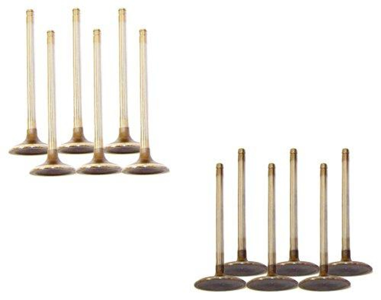 Exhaust and Intake Valve Kit - 2009 Buick Lucerne 3.9L Engine Parts # VK123135ZE1