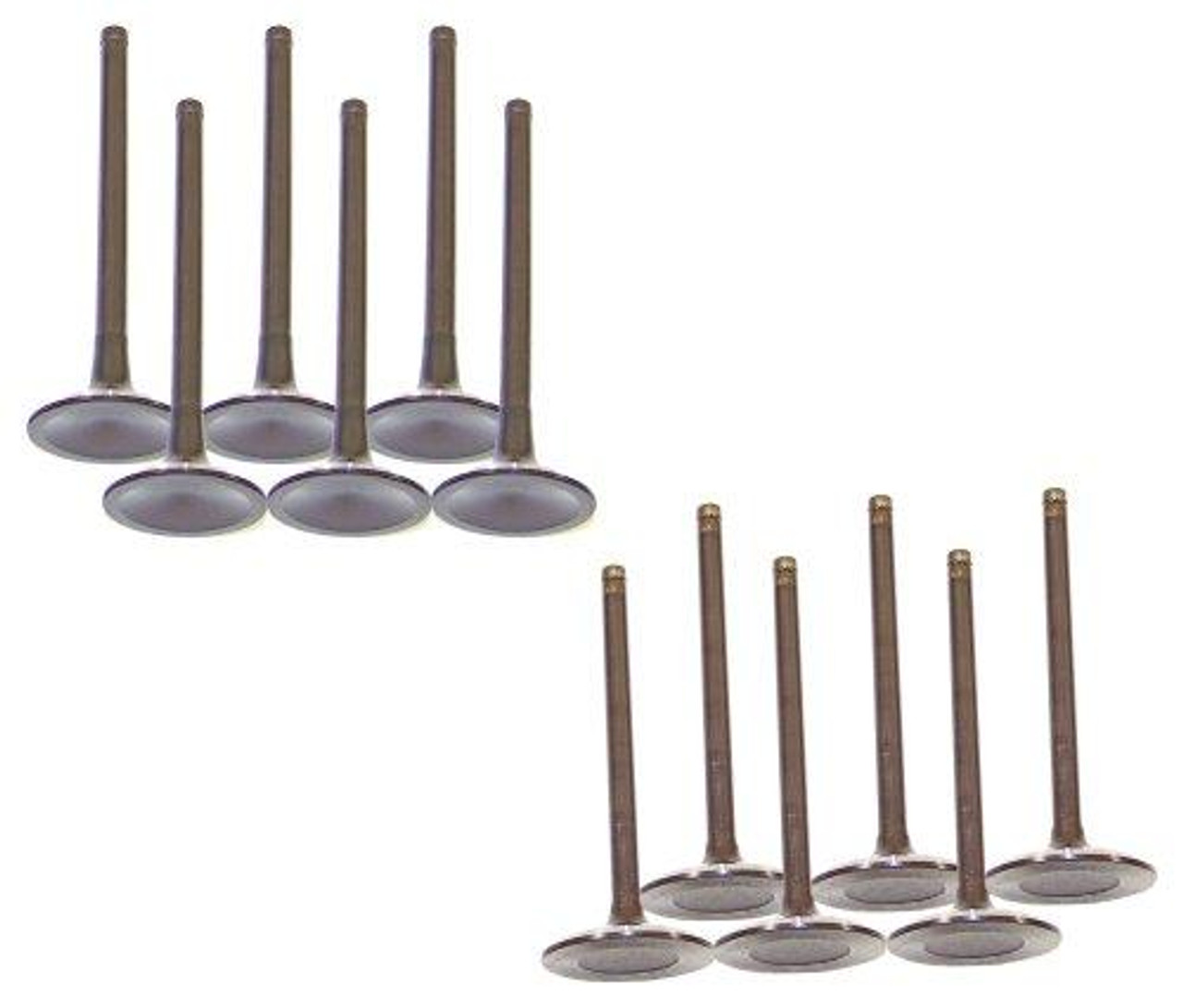 Exhaust and Intake Valve Kit - 1996 Pontiac Bonneville 3.8L Engine Parts # VK123143ZE82