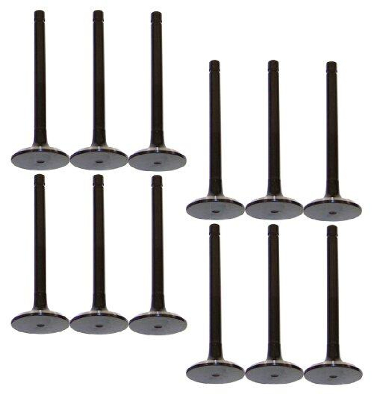 Exhaust and Intake Valve Kit - 1985 Ford F-350 4.9L Engine Parts # VK124107ZE91