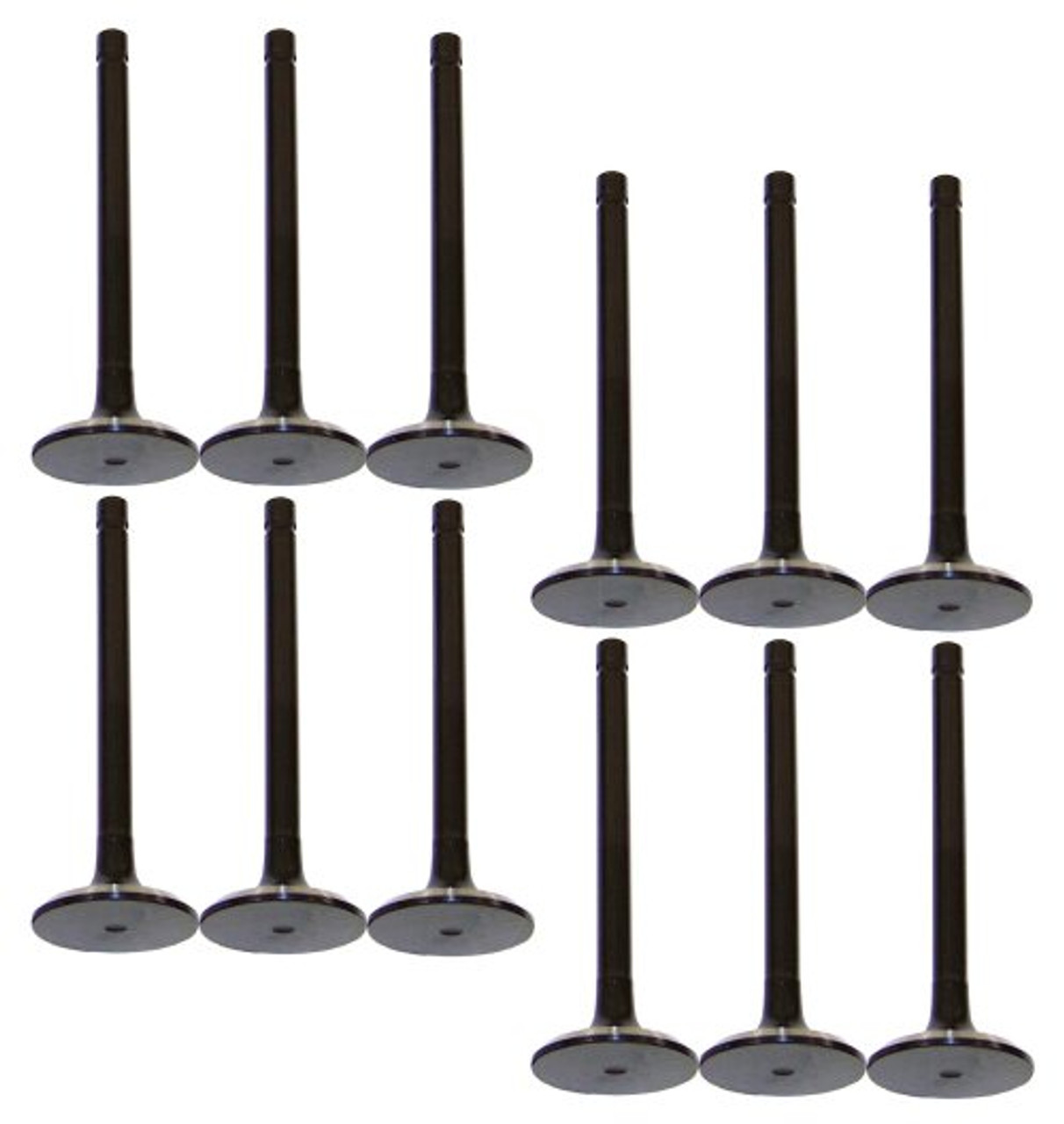 Exhaust and Intake Valve Kit - 1985 Ford F-350 4.9L Engine Parts # VK124107ZE91