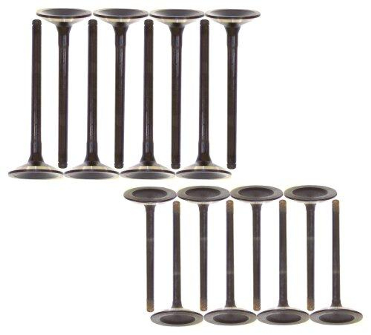 Exhaust and Intake Valve Kit - 1999 Dodge Ram 2500 Van 5.9L Engine Parts # VK161130ZE97