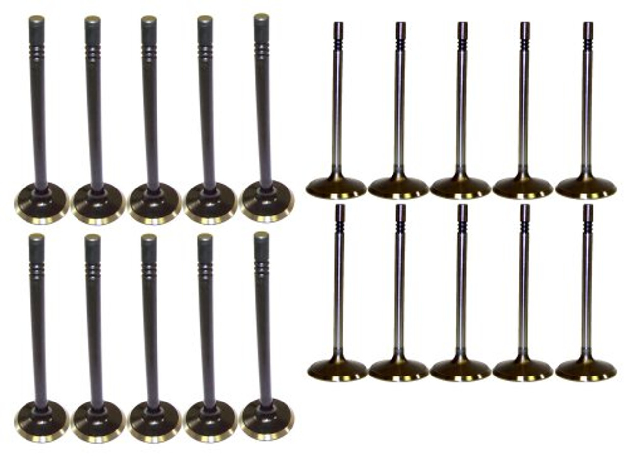 Exhaust and Intake Valve Kit - 1999 Ford F-350 Super Duty 6.8L Engine Parts # VK204147ZE12