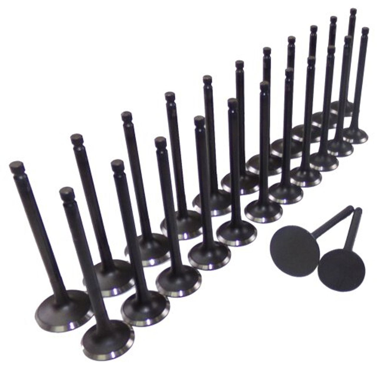 Exhaust and Intake Valve Kit - 2002 Hyundai Santa Fe 2.7L Engine Parts # VK24136ZE2