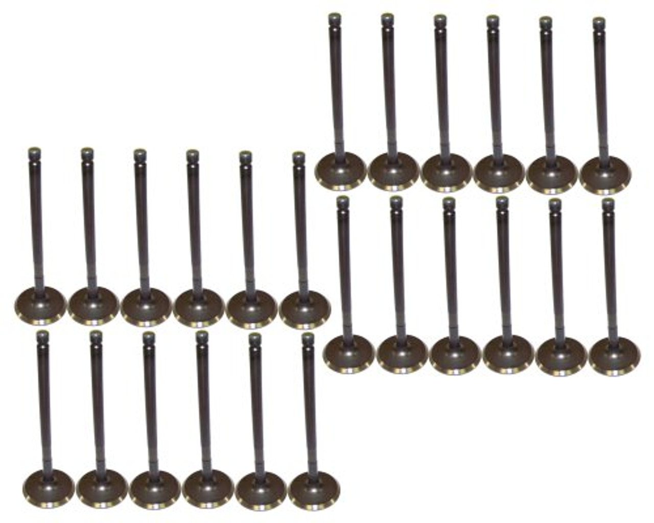 Exhaust and Intake Valve Kit - 2014 Ford Explorer 3.5L Engine Parts # VK244198ZE15