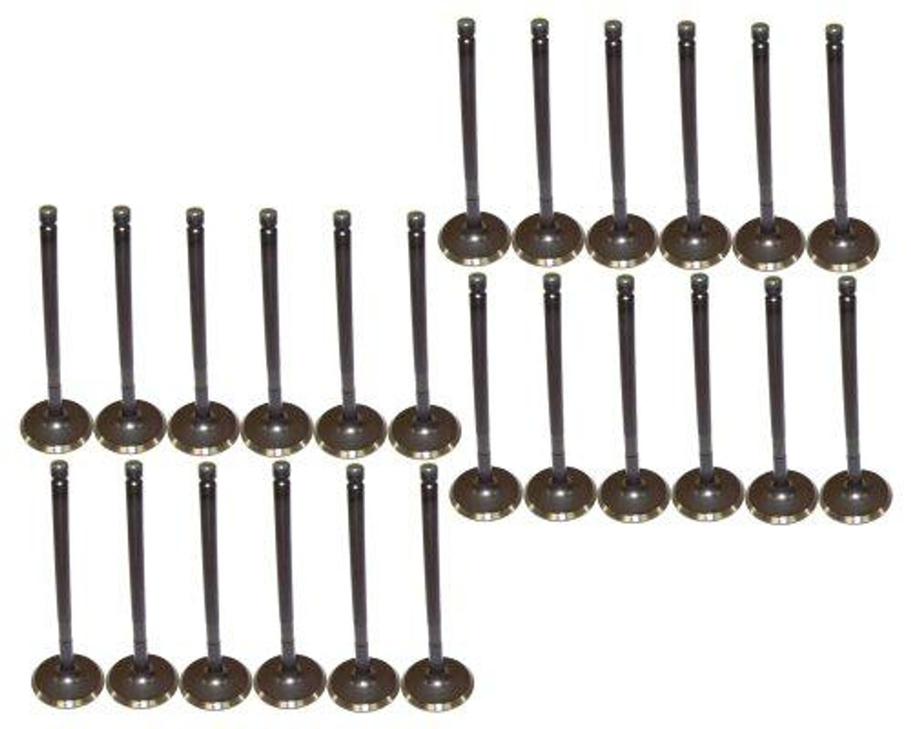 Exhaust and Intake Valve Kit - 2010 Lincoln MKZ 3.5L Engine Parts # VK244198ZE107