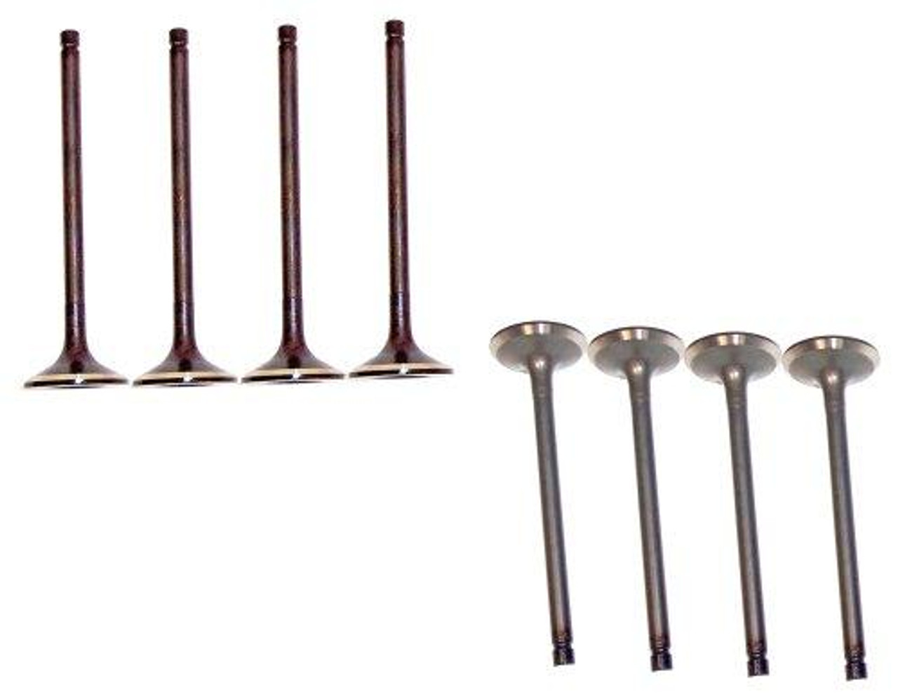 Exhaust and Intake Valve Kit - 1985 Honda Prelude 1.8L Engine Parts # VK8206ZE1
