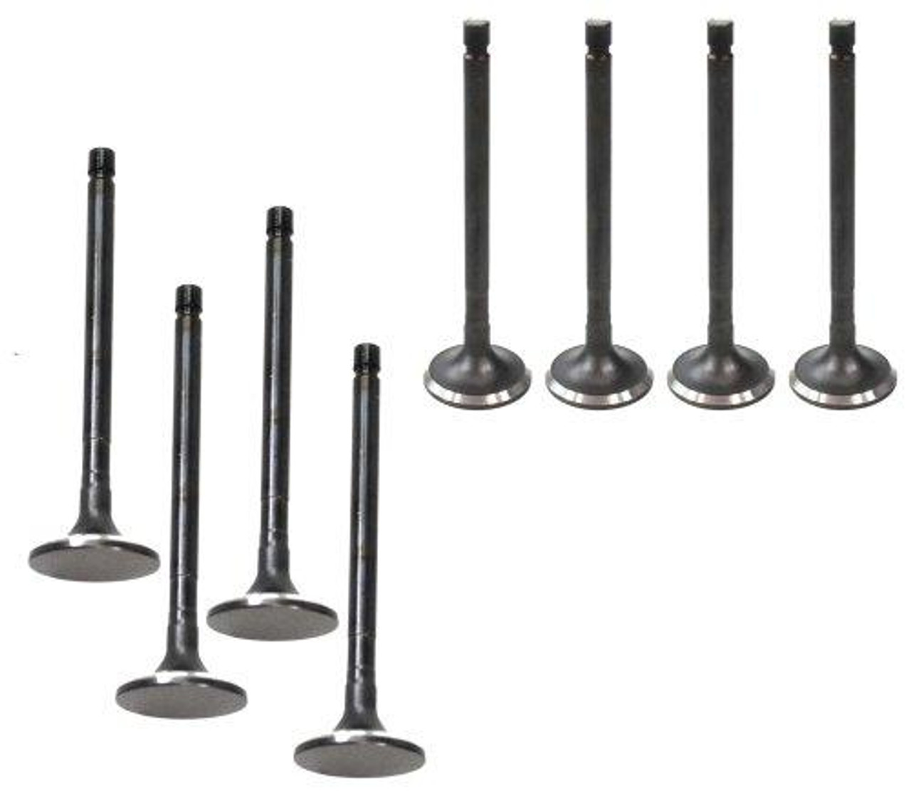 Exhaust and Intake Valve Kit - 1987 Toyota Tercel 1.5L Engine Parts # VK8918ZE11
