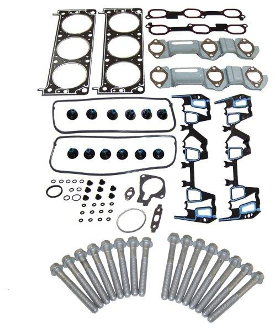 Head Gasket Set with Head Bolt Kit for 2003 Chevrolet Monte Carlo 3.4L|Engine Parts Only|HGB3118XP4