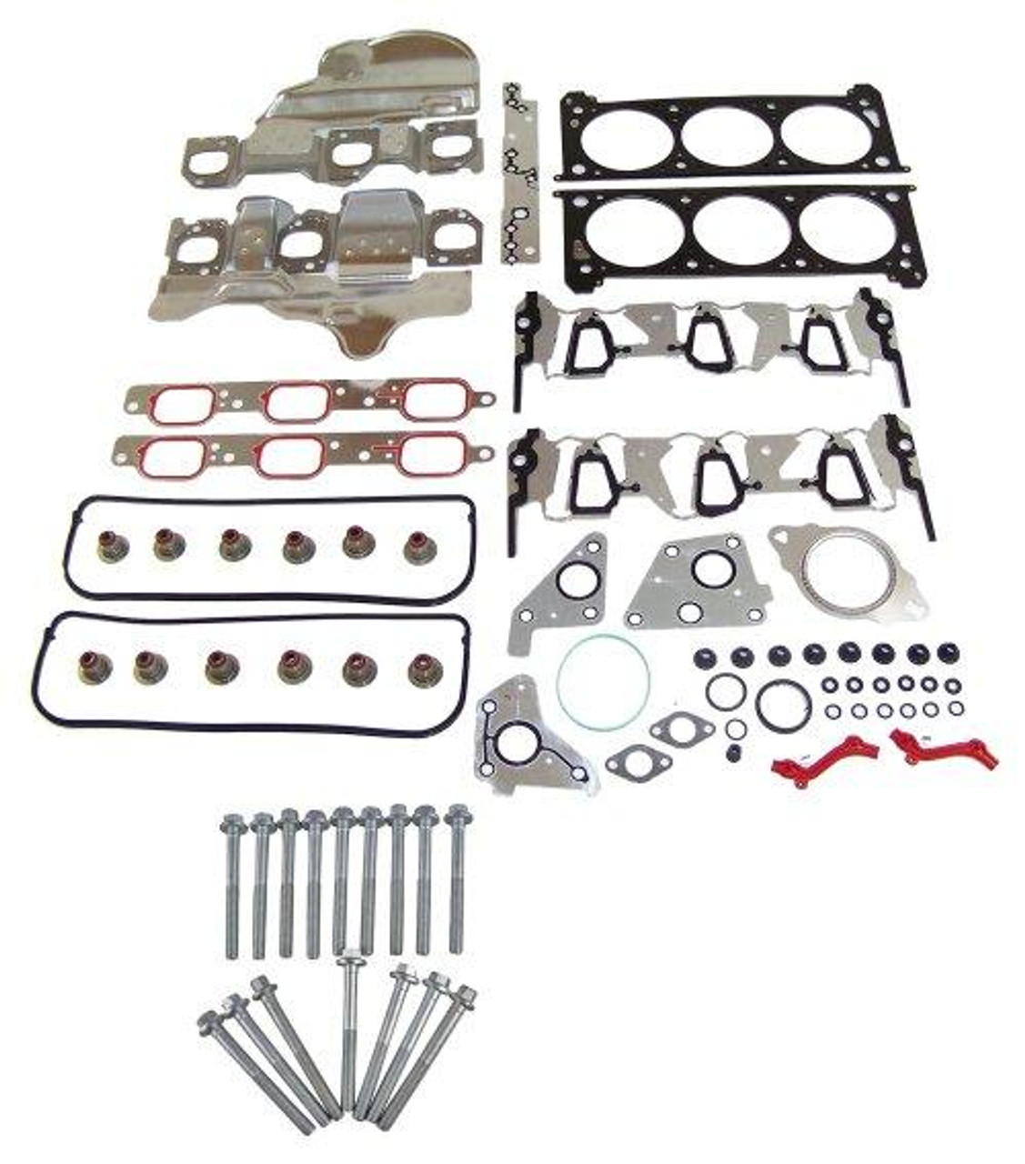 Head Gasket Set with Head Bolt Kit for 2009 Pontiac G6 3.9L|Engine Parts Only|HGB3135XP37