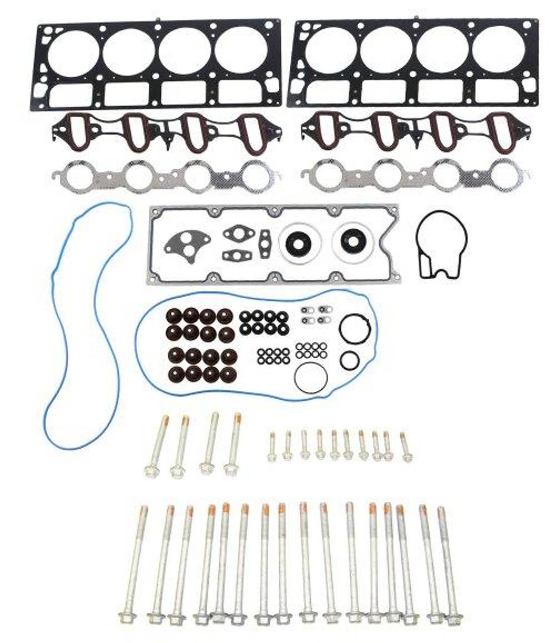 Head Gasket Set with Head Bolt Kit for 2003 Chevrolet Silverado 1500 6.0L|Engine Parts Only|HGB3163XP11