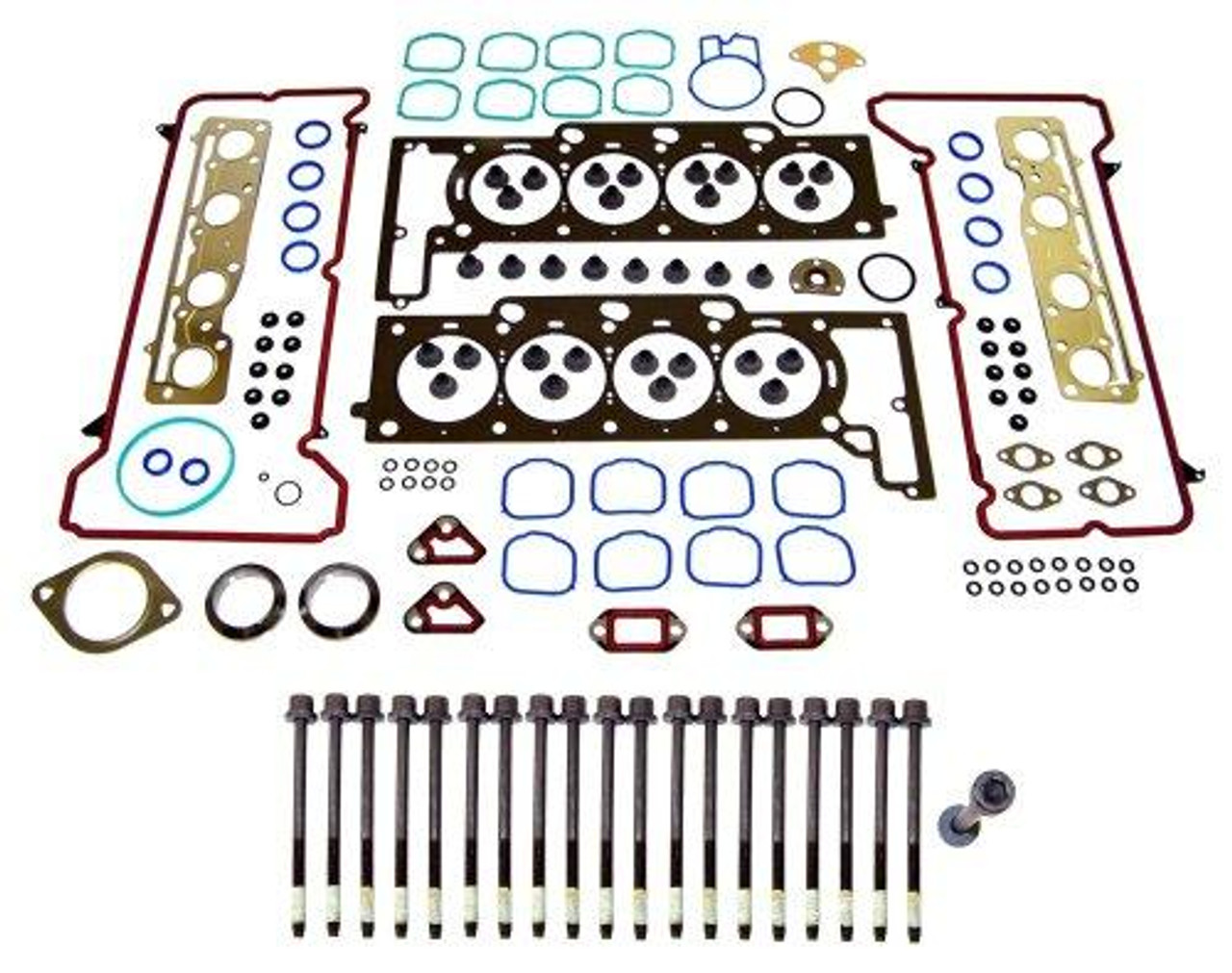 Head Gasket Set with Head Bolt Kit for 2011 Cadillac DTS 4.6L|Engine Parts Only|HGB31641XP14