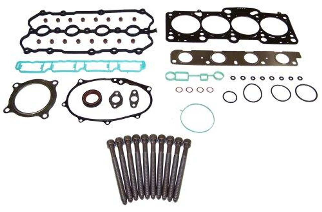 Head Gasket Set with Head Bolt Kit for 2005 Audi A4 2.0L|Engine Parts Only|HGB802XP9