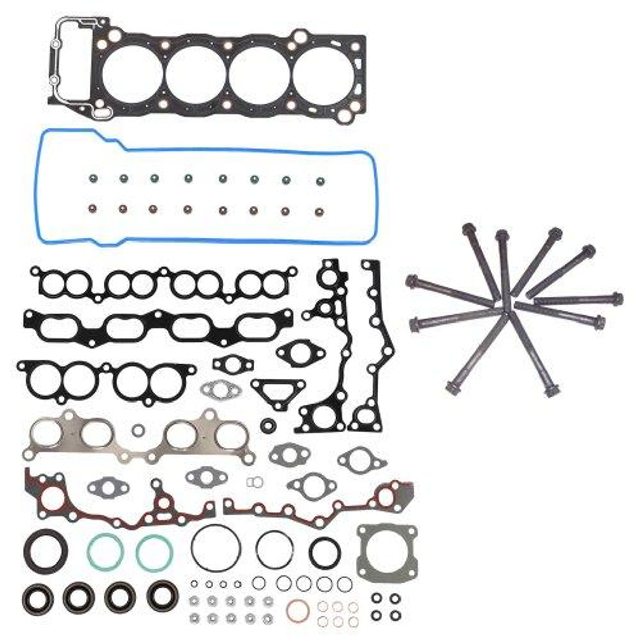Head Gasket Set with Head Bolt Kit for 1998 Toyota Tacoma 2.7L|Engine Parts Only|HGB939XP24