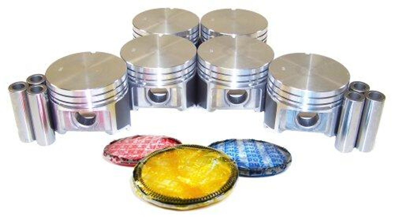 Piston Set with Rings for 2001 Dodge Ram 1500 Van 3.9L|Engine Parts Only|PRK1139XP67