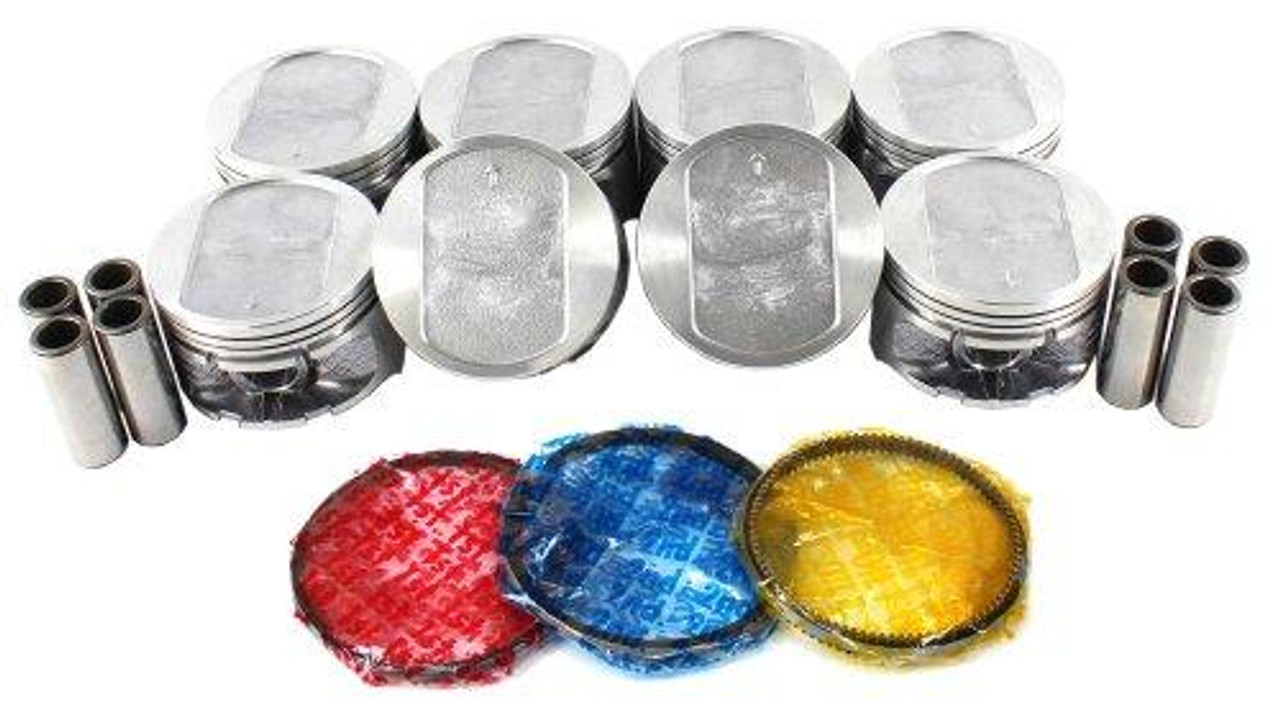 Piston Set with Rings for 2001 Dodge Ram 3500 Van 5.9L|Engine Parts Only|PRK1141XP105