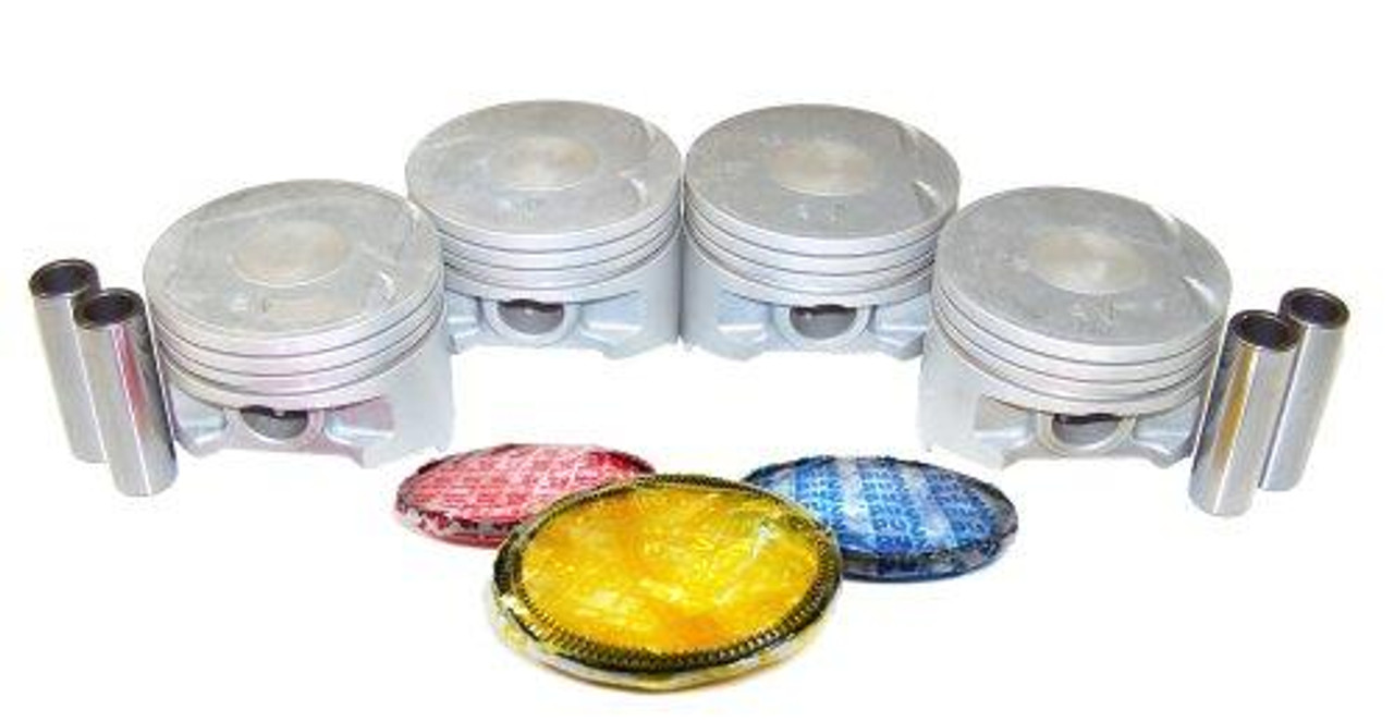 Piston Set with Rings for 1994 Mitsubishi Mirage 1.8L|Engine Parts Only|PRK119XP19