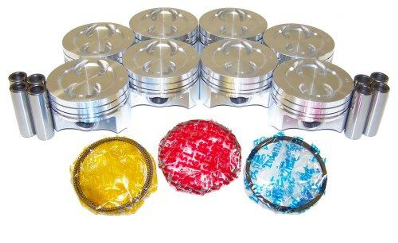 Piston Set with Rings for 1996 Chevrolet Tahoe 5.7L|Engine Parts Only|PRK3104XP143