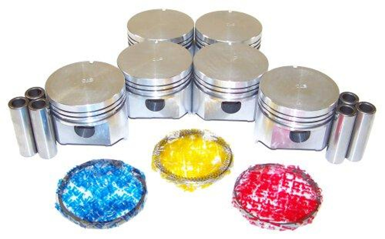 Piston Set with Rings for 1989 Pontiac Firebird 2.8L|Engine Parts Only|PRK3114XP61