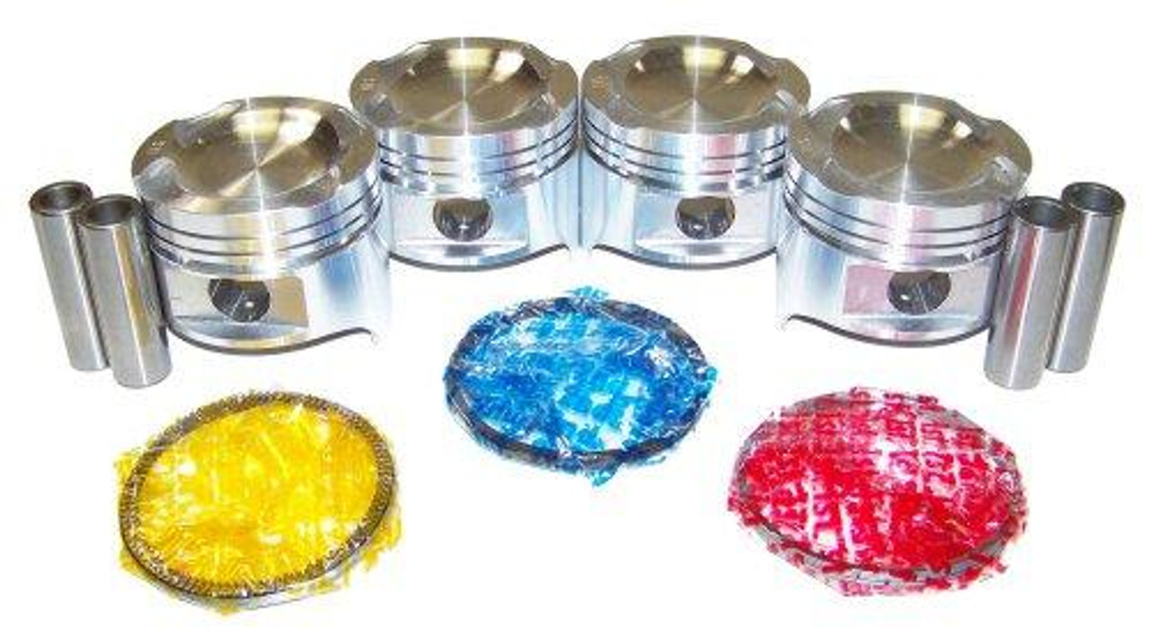Piston Set with Rings for 1992 Ford Probe 2.2L|Engine Parts Only|PRK409XP7