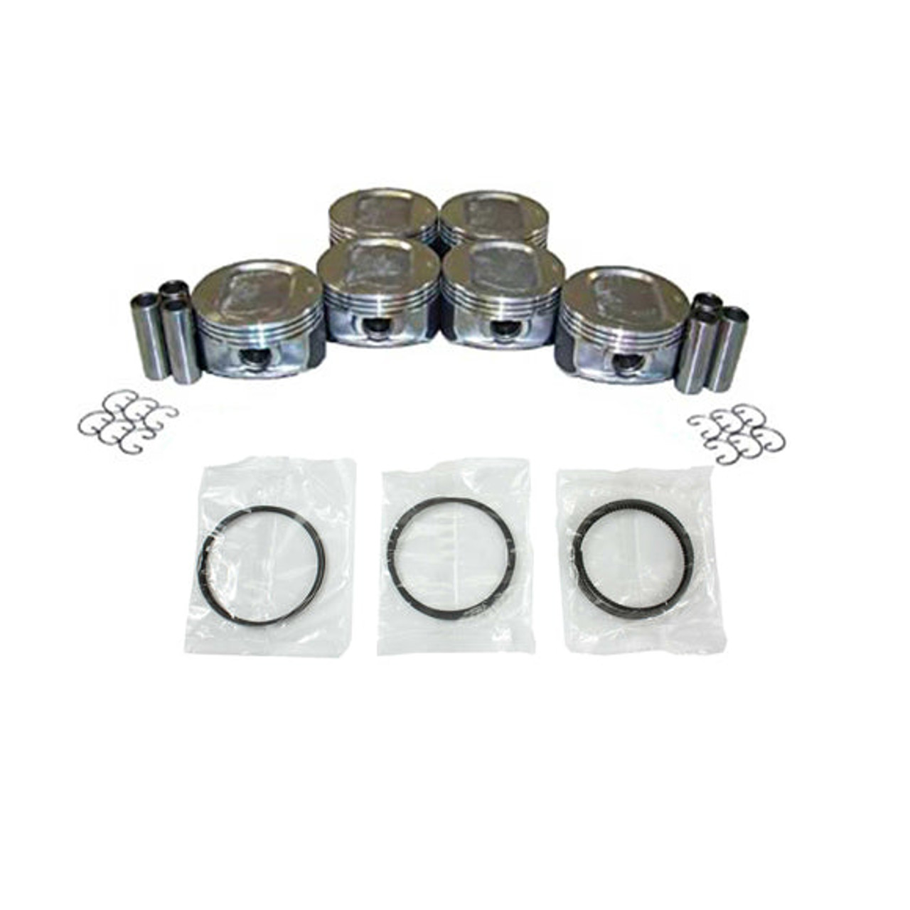 Piston Set with Rings for 2001 Ford F-150 4.2L|Engine Parts Only|PRK4123AXP53