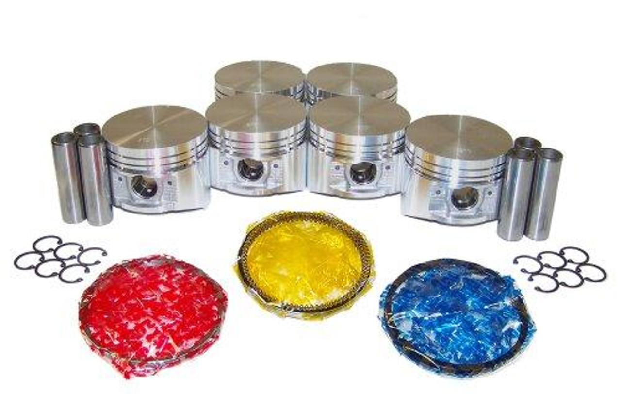 Piston Set with Rings for 1992 Nissan Maxima 3.0L|Engine Parts Only|PRK619XP1