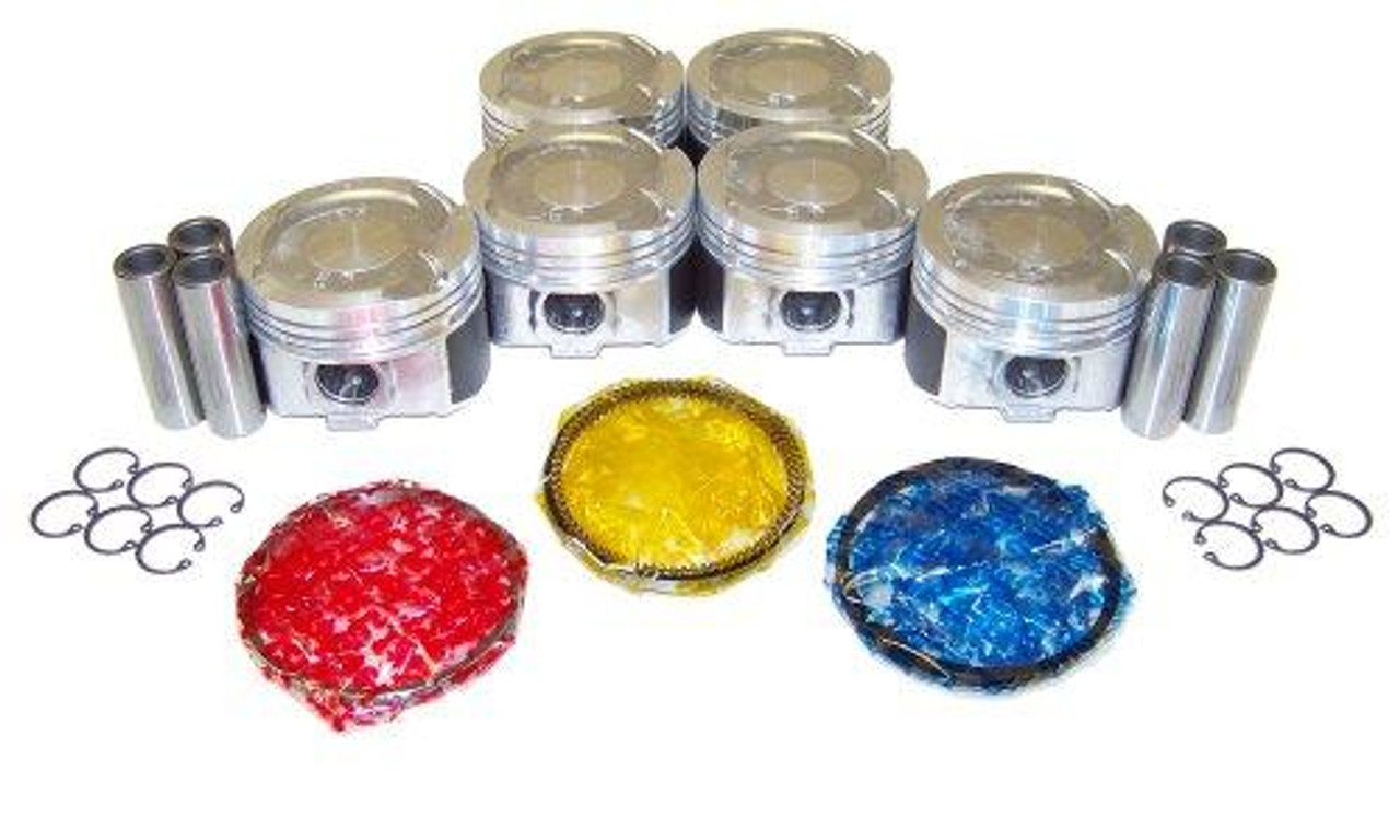 Piston Set with Rings for 2002 Lexus IS300 3.0L|Engine Parts Only|PRK952XP10