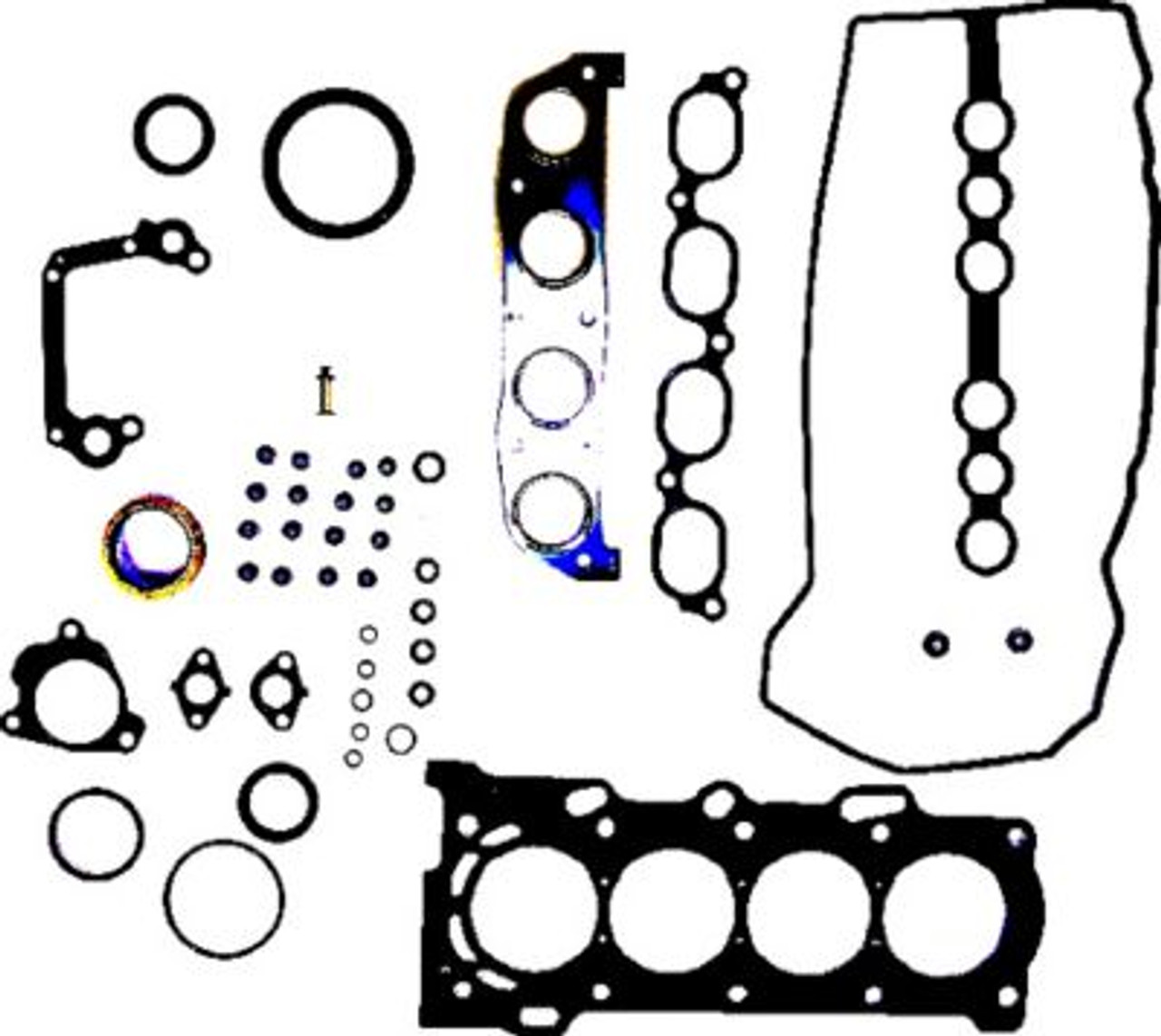 2003 Toyota Corolla 1.8L Engine Gasket Set FGS9048 -16